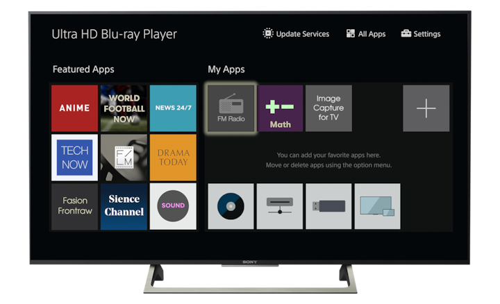 Sony Blu Ray Internet Apps