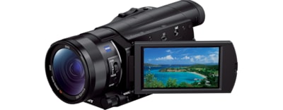 4K Camcorder | Portable Video Camera | FDR-AX100E | Sony Hong Kong