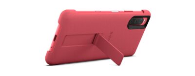 DOINK Cover Pendenza Colorata Per Sony Xperia 10 III - Custodia Traslucida In Silicone TPU Con Bumper Antiurto E Airbag Angolari - Viola Blu