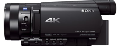 4K Camcorder | Portable Video Camera | FDR-AX100E | Sony Hong Kong