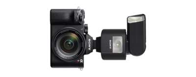 External Flash with Wireless Radio Control | HVL-F45RM | Sony Hong