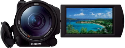 4K Camcorder | Portable Video Camera | FDR-AX100E | Sony Hong Kong
